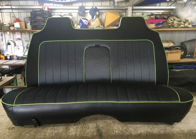 holden hq bench seat re-trim