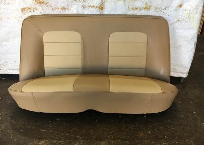 holden torana rear seat re-trim