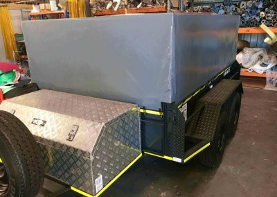 Custom Trailer Cover PVC Ripstop